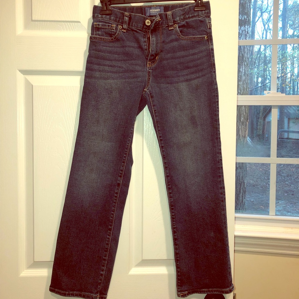 Boys straight front jeans